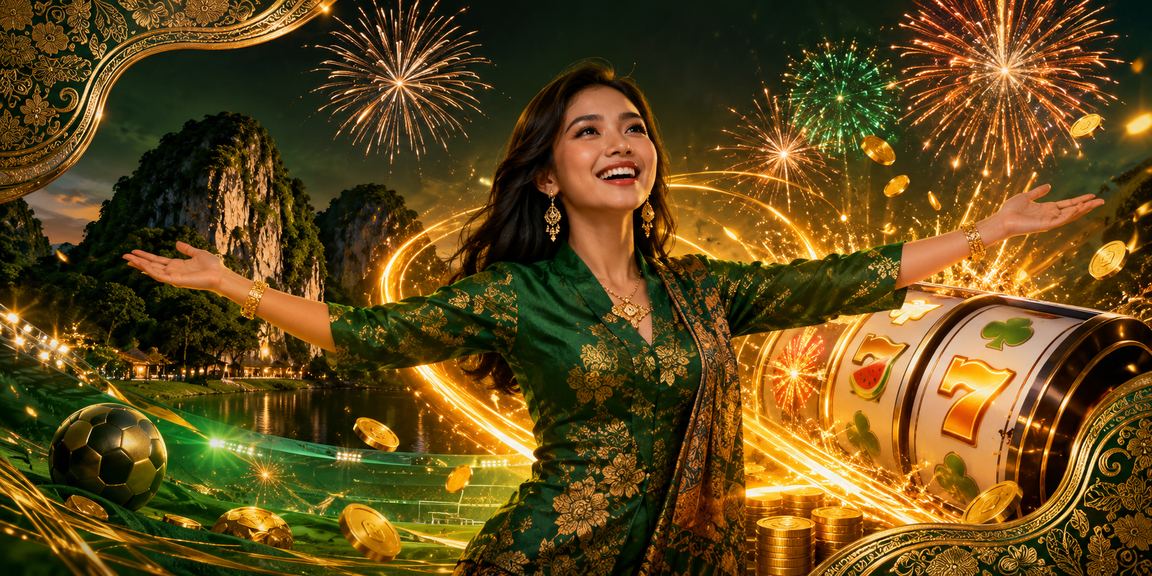 Pemain slot berbaju batik di Ipoh memanfaatkan promosi g100 semasa bermain